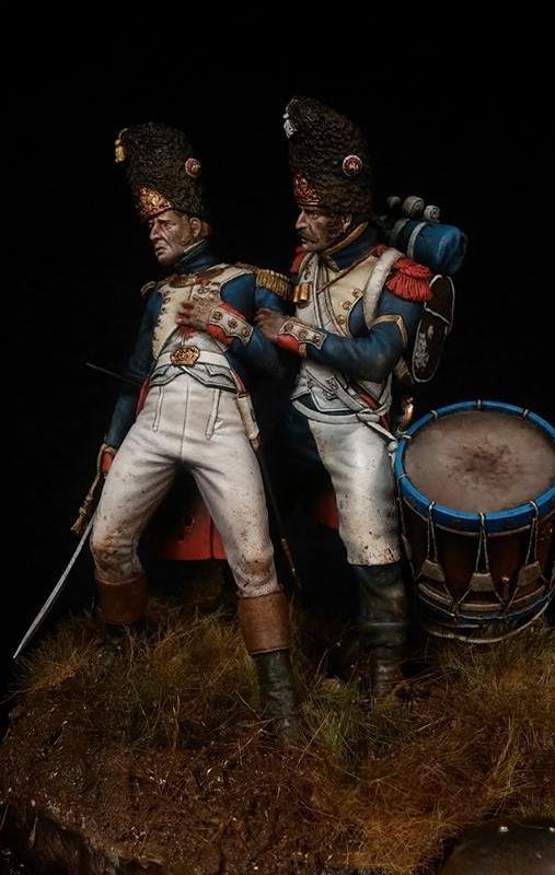 Tambour et Chef de Bataillon des Grenadiers