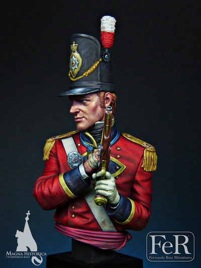 Officer, Coldstream Guards Waterloo, 1815