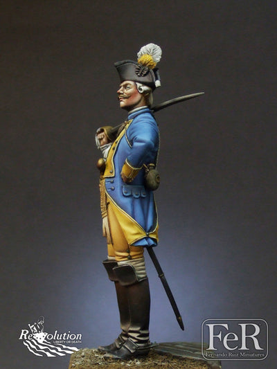 Brunswick Dragoons Cavalry OfficerSaratoga, 1777