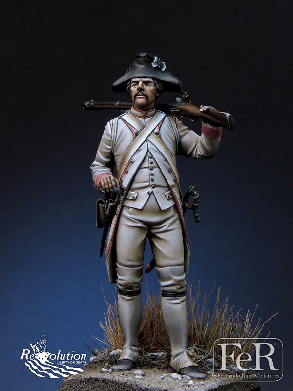 French Chasseur 34 eme Reg. Touraine Yorktown, 1779