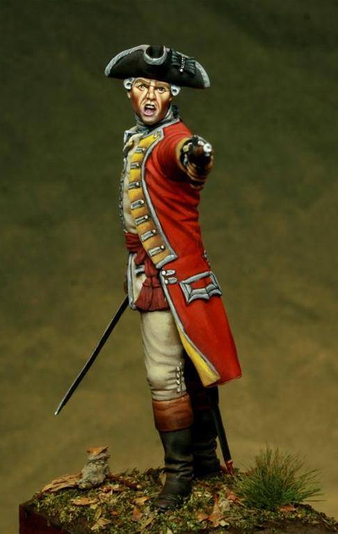 British Officer 35 Reg,  sec XVIII