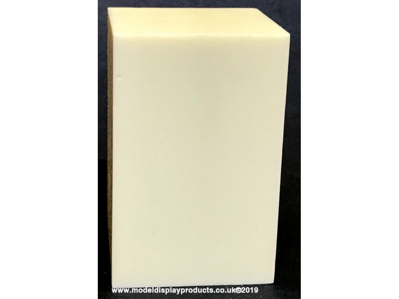 35mm x 35mm Display Block - Cream