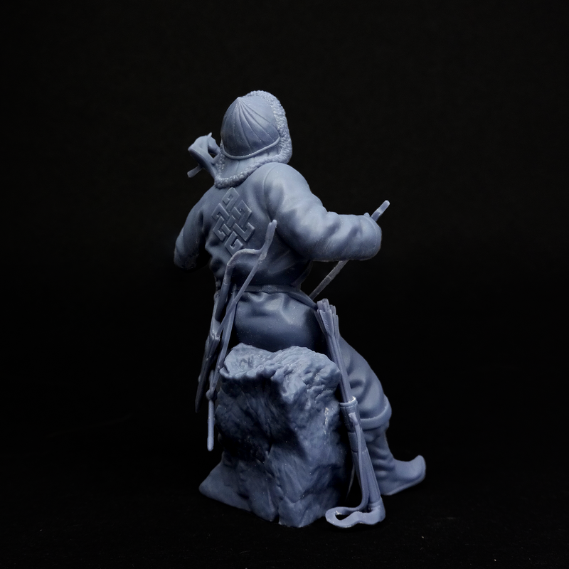 Mongol Light Archer - 90mm - 3D Print