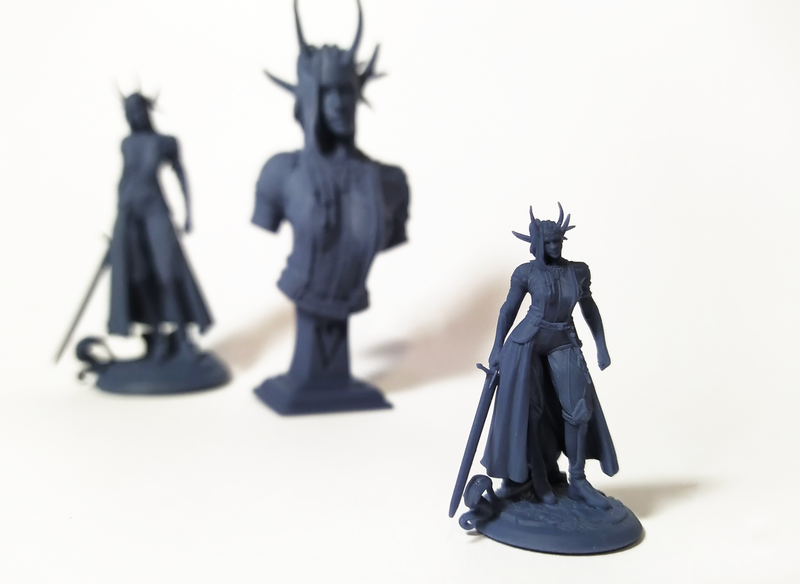 La Bella Mouna, 32mm - 3D Print