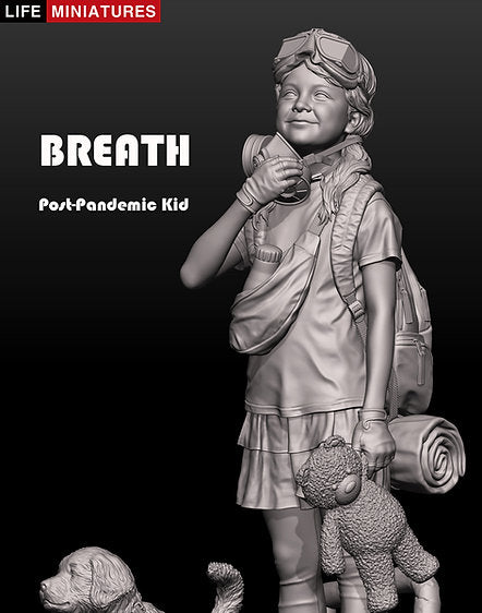 BREATH - Post Pandemic Kid (1/12 scale) - Life Miniatures - El BREATH - Post Pandemic Kid (1/12 scale) - Life Miniatures - El