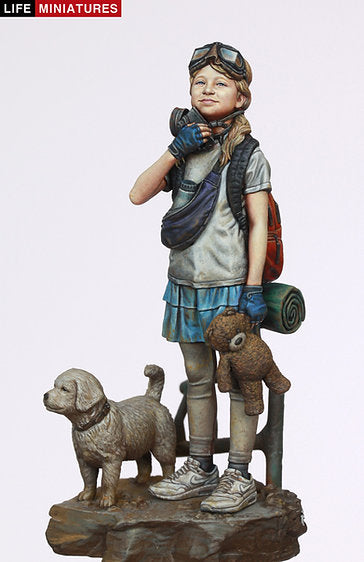 LIFE MINIATURES BREATH 1/12 レジンキット BREATH - Post Pandemic Kid (1/12 scale) - Life Miniatures - El