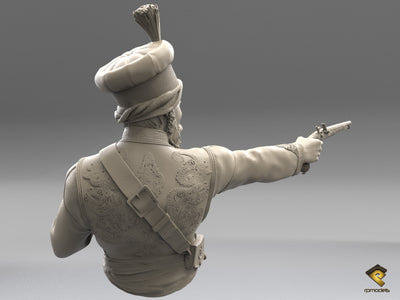 General Pascha Mustafa, Abukir Battle, 1799 (1/16 Bust)
