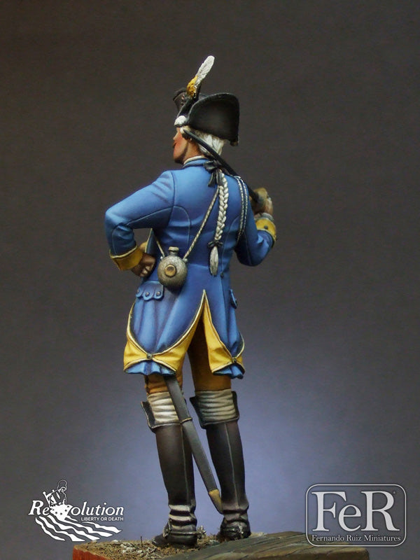 Brunswick Dragoons Cavalry OfficerSaratoga, 1777