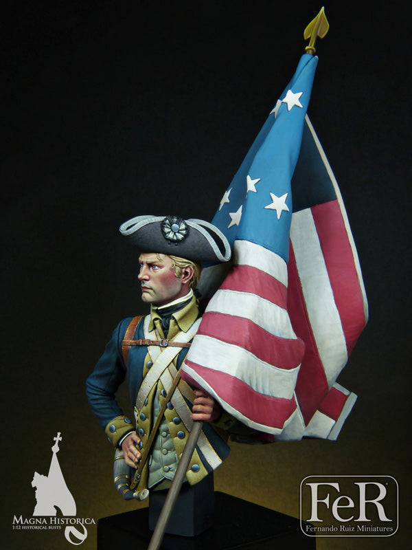 We the People… Continental Standard Bearer, 2nd Rhode Island, 1781