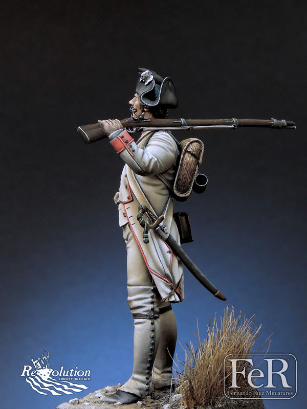 French Chasseur 34 eme Reg. Touraine Yorktown, 1779