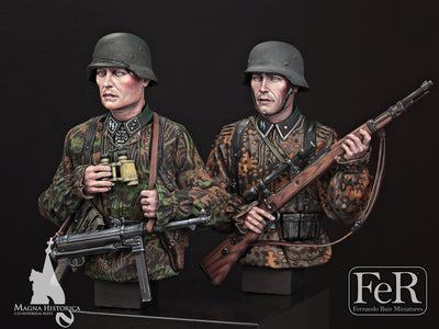 Waffen-SS Patrol, Russia, 1943