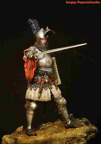 German Knight, 1400-1415 years (75mm)