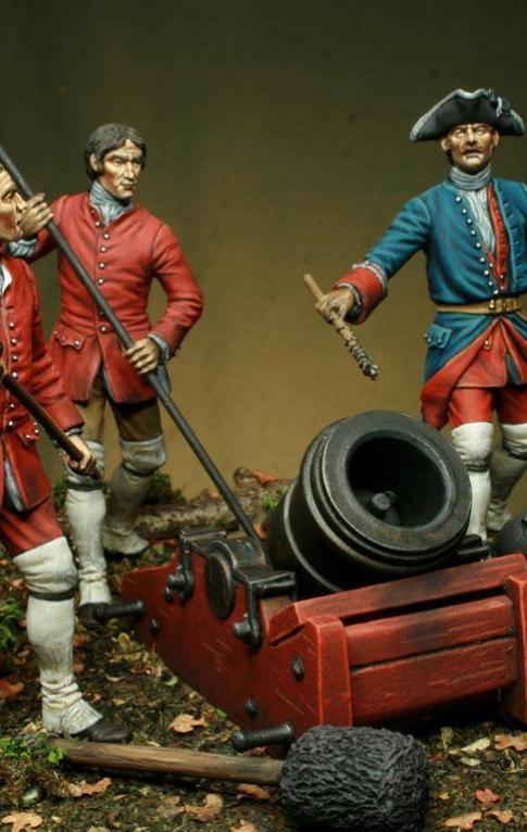 French Company of Cannoniers-Bombardiers French & Indian War, 1754-1763