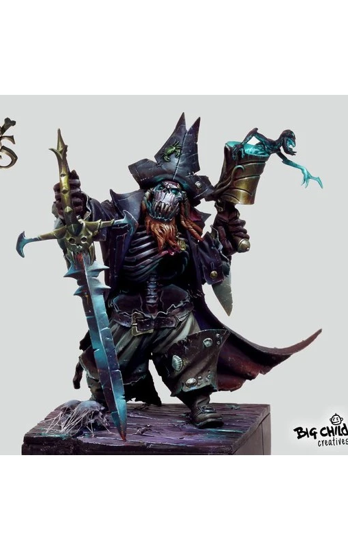 Kpt. Albrork the Fourfold Damned (60mm figure)