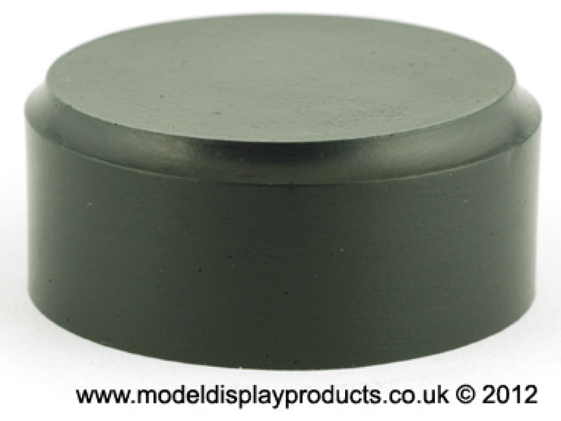 48 x 20mm Round Display Plinth - Cream