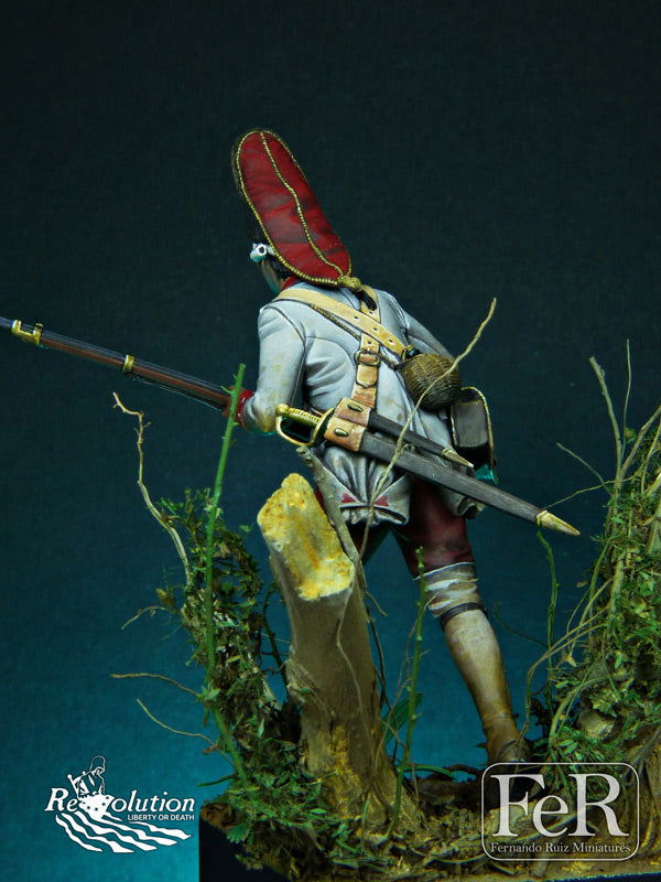 Spanish Grenadier Regimiento Zamora, Pensacola, 1781