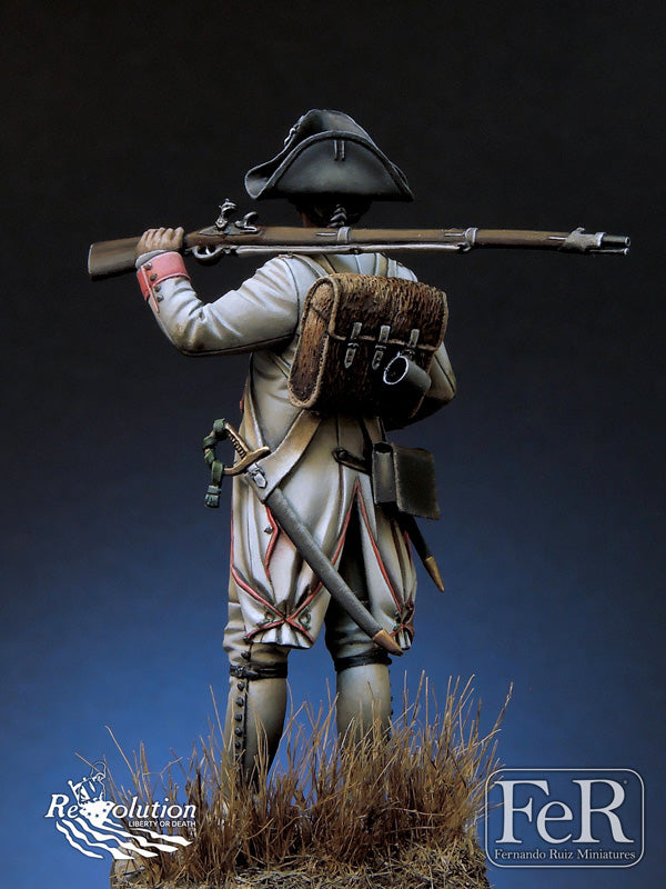 French Chasseur 34 eme Reg. Touraine Yorktown, 1779