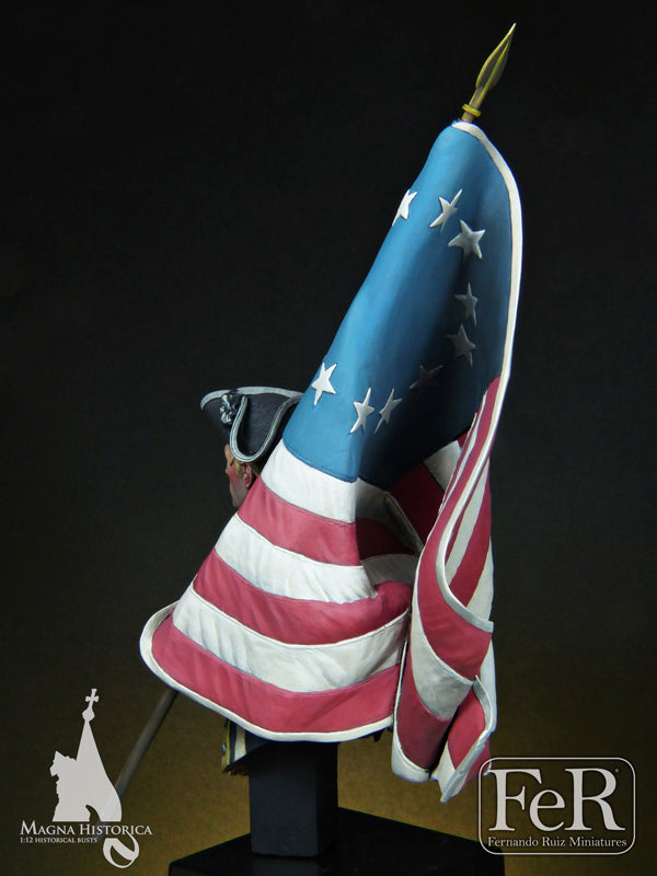 We the People… Continental Standard Bearer, 2nd Rhode Island, 1781