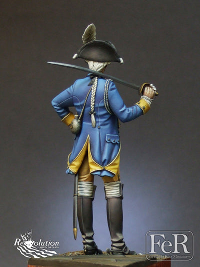 Brunswick Dragoons Cavalry OfficerSaratoga, 1777