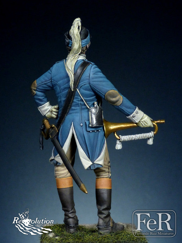 Trumpeter, 3rd Continental Light Dragoons, 1781