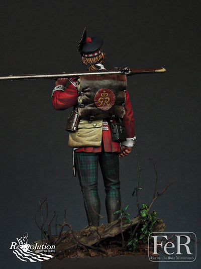 Grenadier 71st foot, Fraser’s Highlanders, 1780