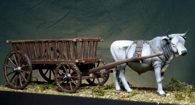 Wagon with Cow