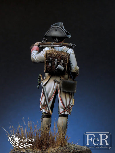 French Chasseur 34 eme Reg. Touraine Yorktown, 1779