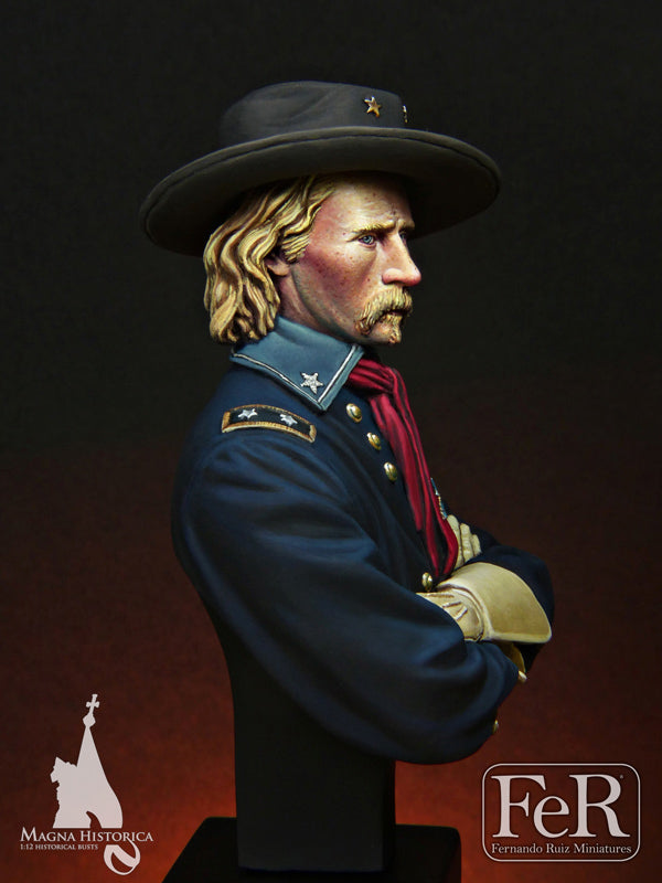 Custer Miniatures George A. Custer, 1865 - FeR Miniatures - El Greco Miniatures – El ...