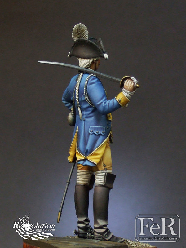 Brunswick Dragoons Cavalry OfficerSaratoga, 1777