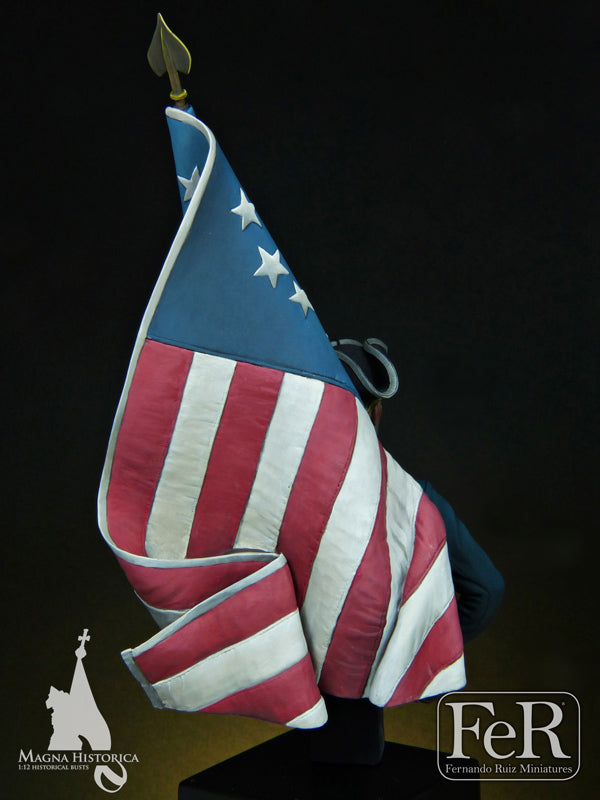 We the People… Continental Standard Bearer, 2nd Rhode Island, 1781