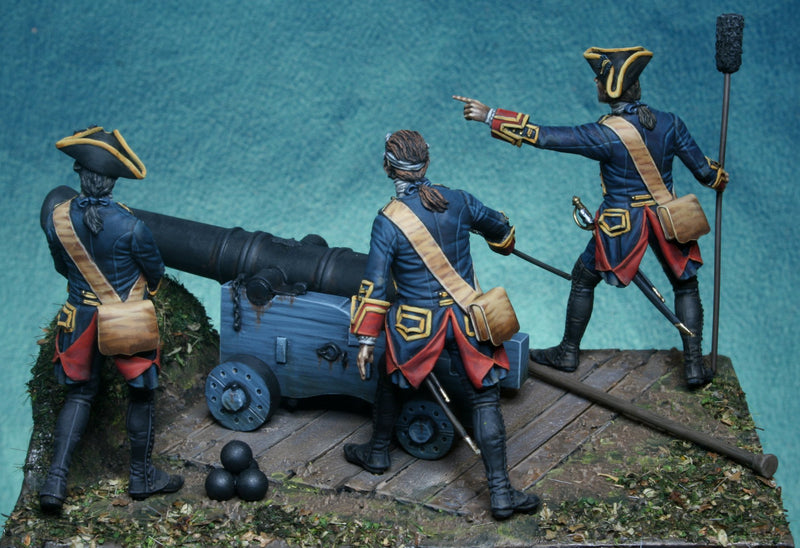 Royal British Artillery, French & Indian War, 1754-1763