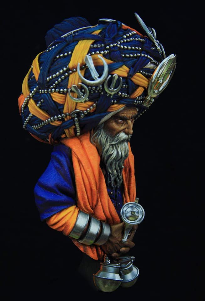 Nihang Warrior Bust