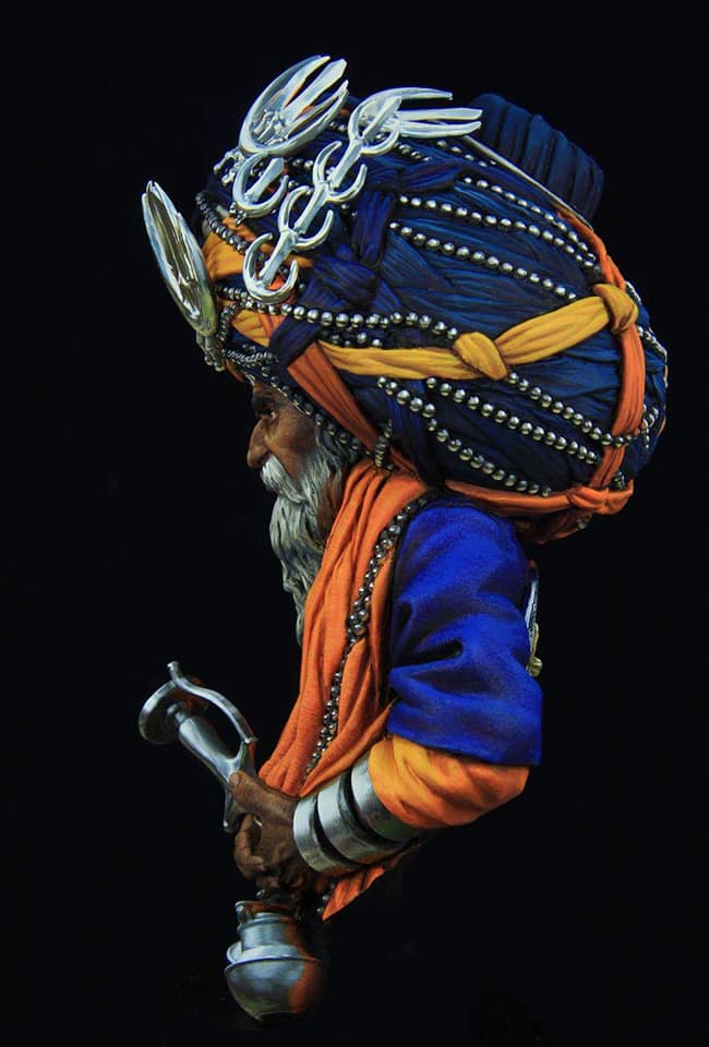 Nihang Warrior Bust