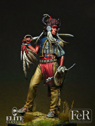 Sioux Dakota Warrior, 1876