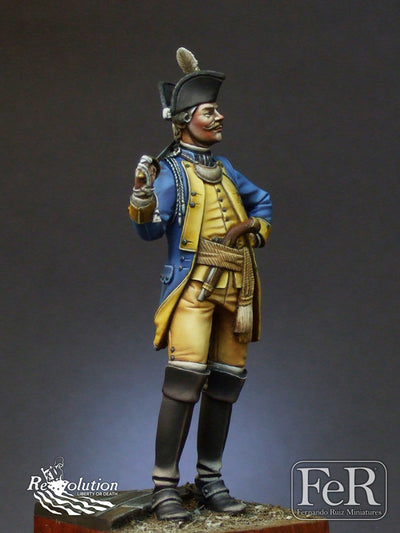 Brunswick Dragoons Cavalry OfficerSaratoga, 1777