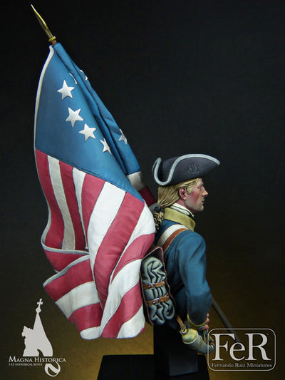 We the People… Continental Standard Bearer, 2nd Rhode Island, 1781