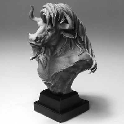 Minotaur Bust - 3D Print