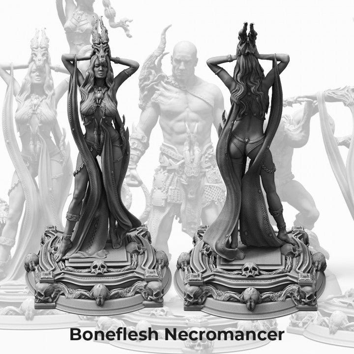 Necromancer Priestess - 3D Print