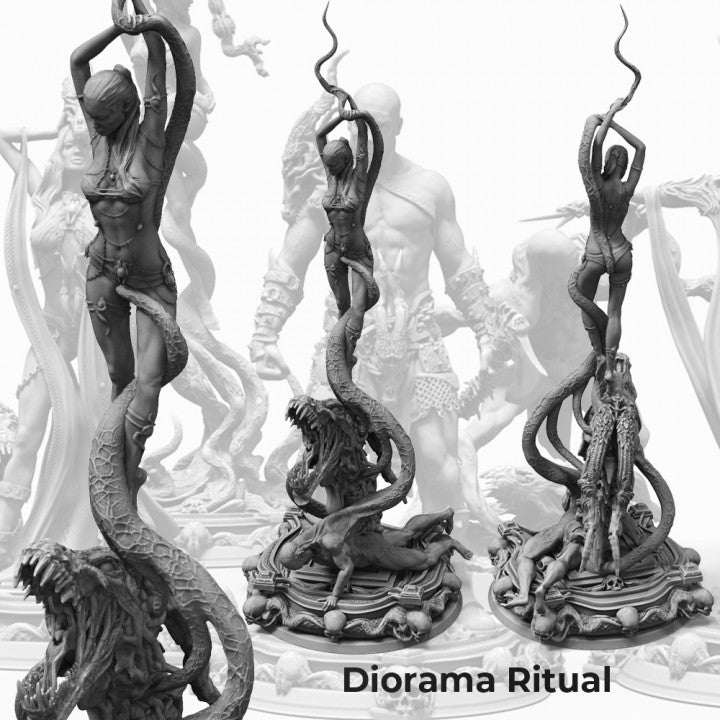 Ritual Diorama - 3D Print