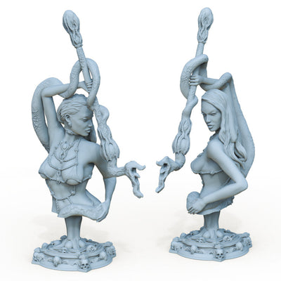 Ritual Dance Bust- 3D Print