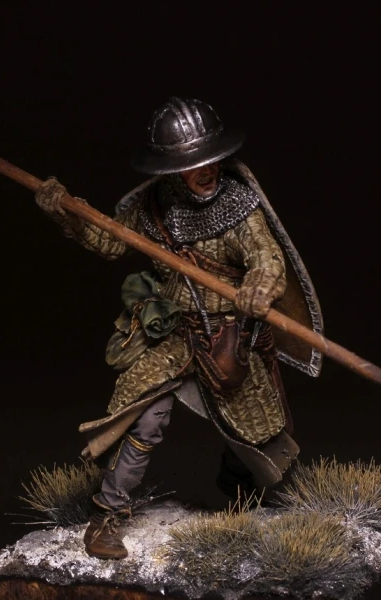 French infantryman XIVc.