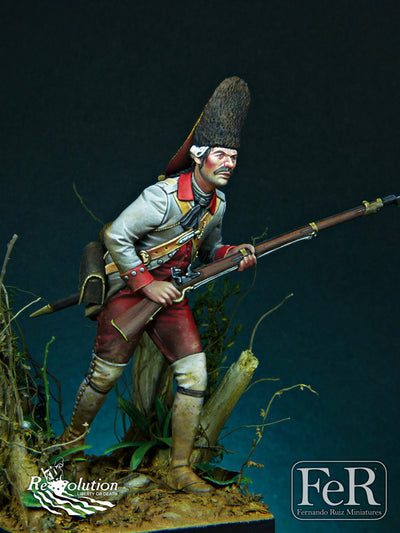 Spanish Grenadier Regimiento Zamora, Pensacola, 1781