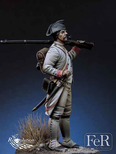 French Chasseur 34 eme Reg. Touraine Yorktown, 1779