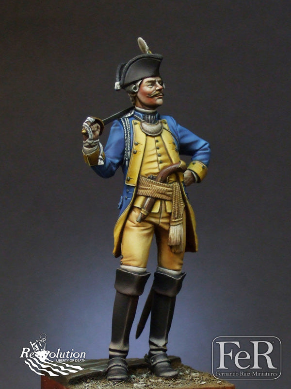 Brunswick Dragoons Cavalry OfficerSaratoga, 1777