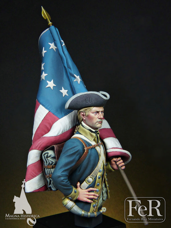 We the People… Continental Standard Bearer, 2nd Rhode Island, 1781