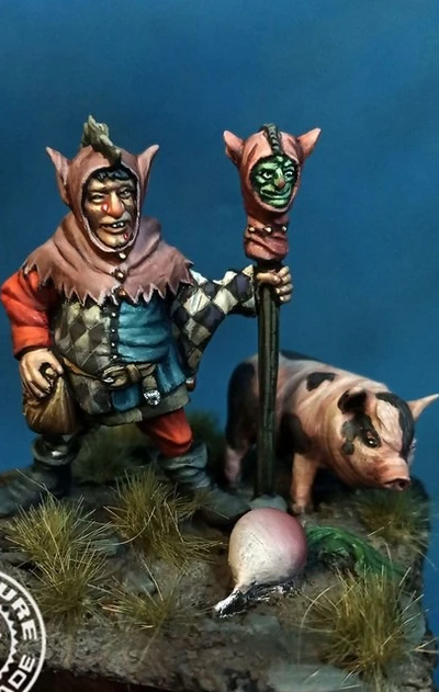 Medieval Dwarf Jester