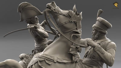 General Pascha Mustafa, Abukir Battle, 1799 (75mm)