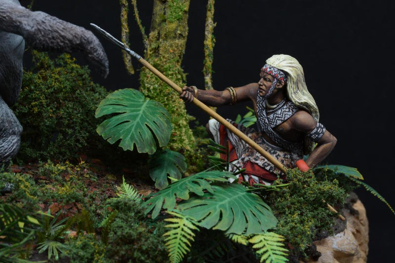 Watutsi Warrior - Rwanda XIX sec.