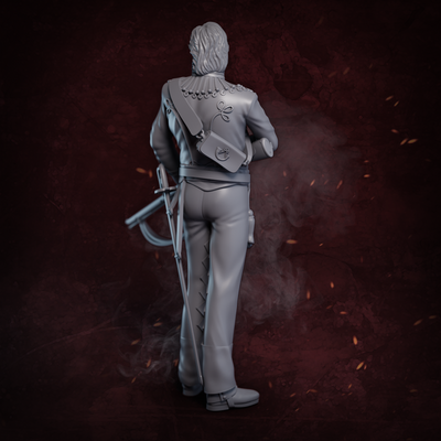 Officer, 95th Rifles - 3D Print