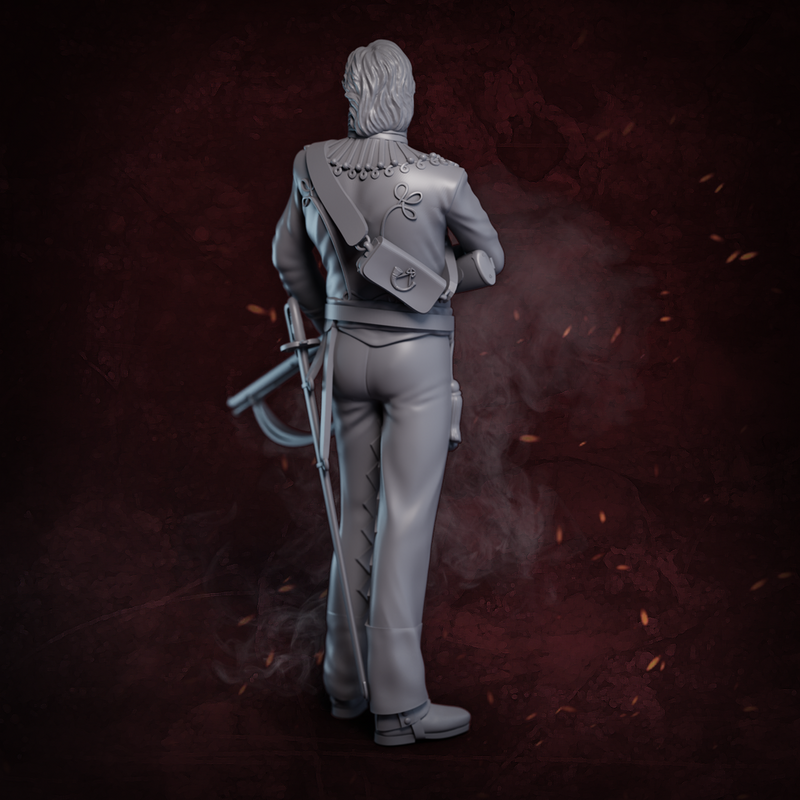 Officer, 95th Rifles - 3D Print